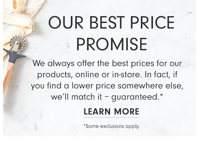 Our Best Price Promise